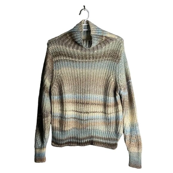 Oui Women's Knitted Sweater with Stand-Up Collar - Picture 2 of 10